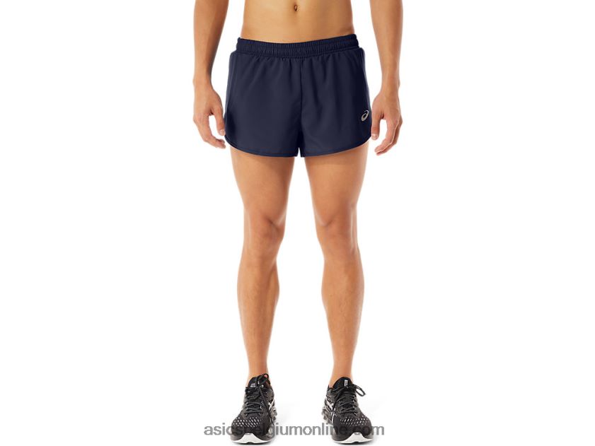 mannen split short V6HXR2181 peacoat Asics