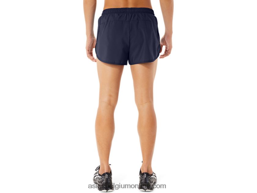 mannen split short V6HXR2181 peacoat Asics