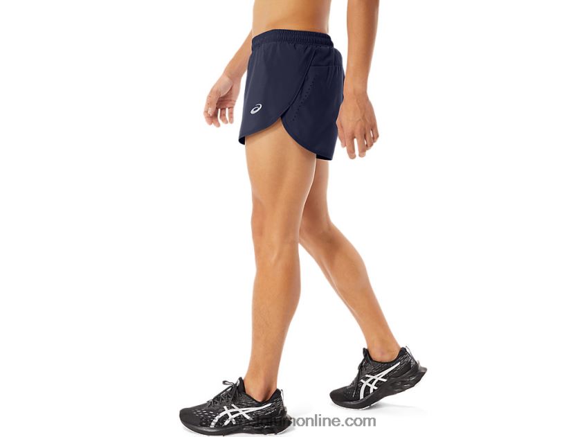 mannen split short V6HXR2181 peacoat Asics