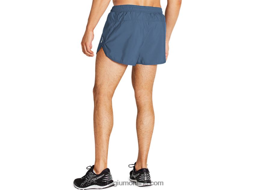 mannen split short V6HXR21821 stormblauw Asics