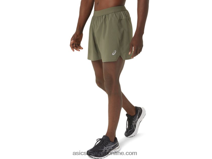 mannenweg 5 kortom V6HXR21109 mantel groen Asics