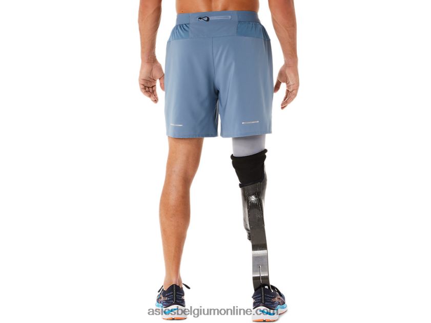 mannenweg 7 kortom V6HXR232 staal blauw Asics