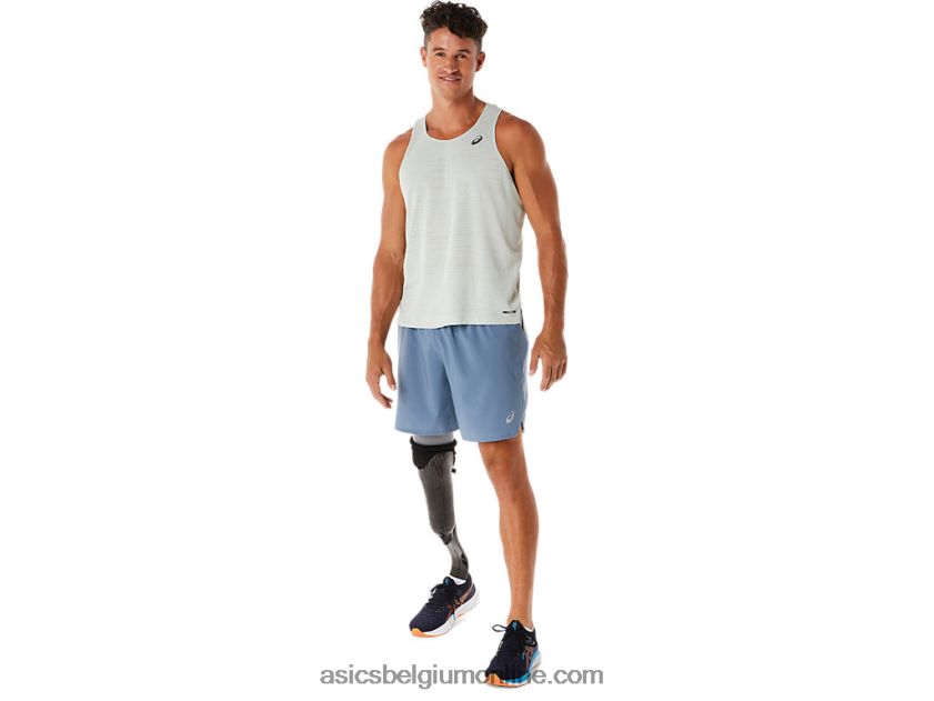 mannenweg 7 kortom V6HXR232 staal blauw Asics