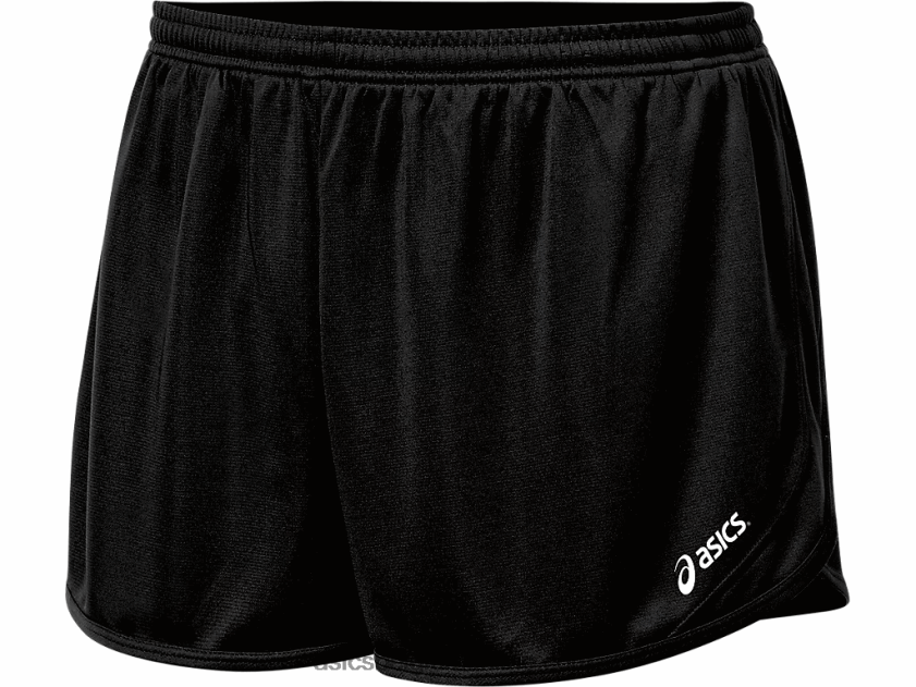 rivaal ii 1/2 split kort V6HXR2315 zwart Asics