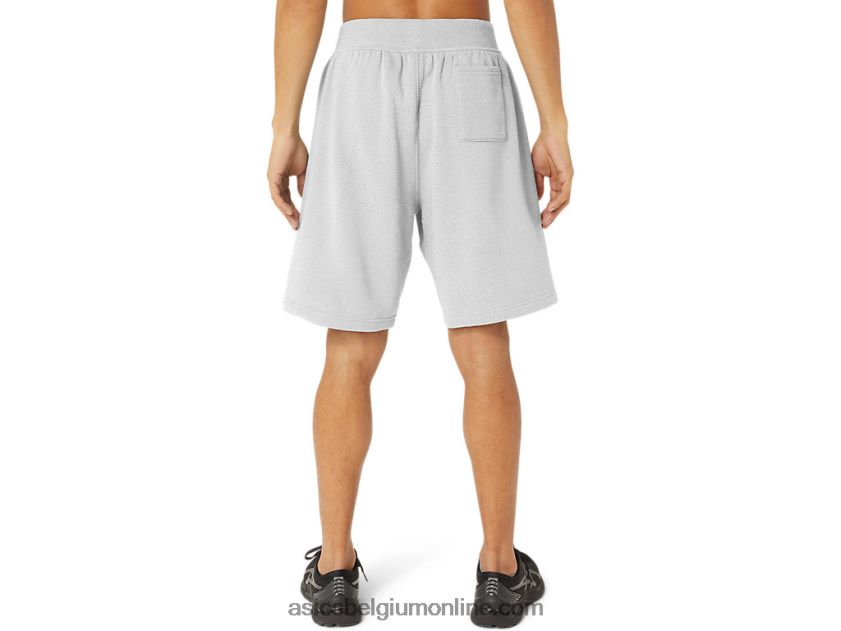 zondag sana fleece short voor heren V6HXR213 lichtgrijze heide Asics