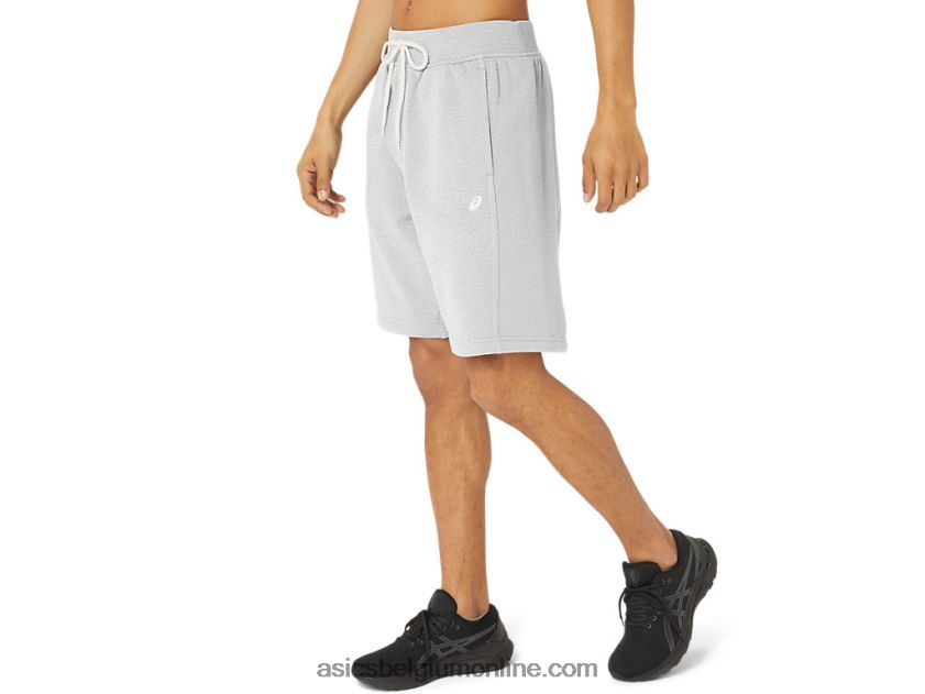 zondag sana fleece short voor heren V6HXR213 lichtgrijze heide Asics