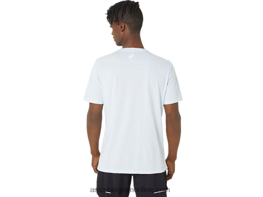 Uniseks atletiekshirt met grafische print V6HXR2179 zachte lucht Asics