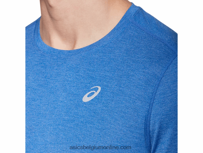 dorai herentop met lange mouwen V6HXR22093 blauwe heide Asics