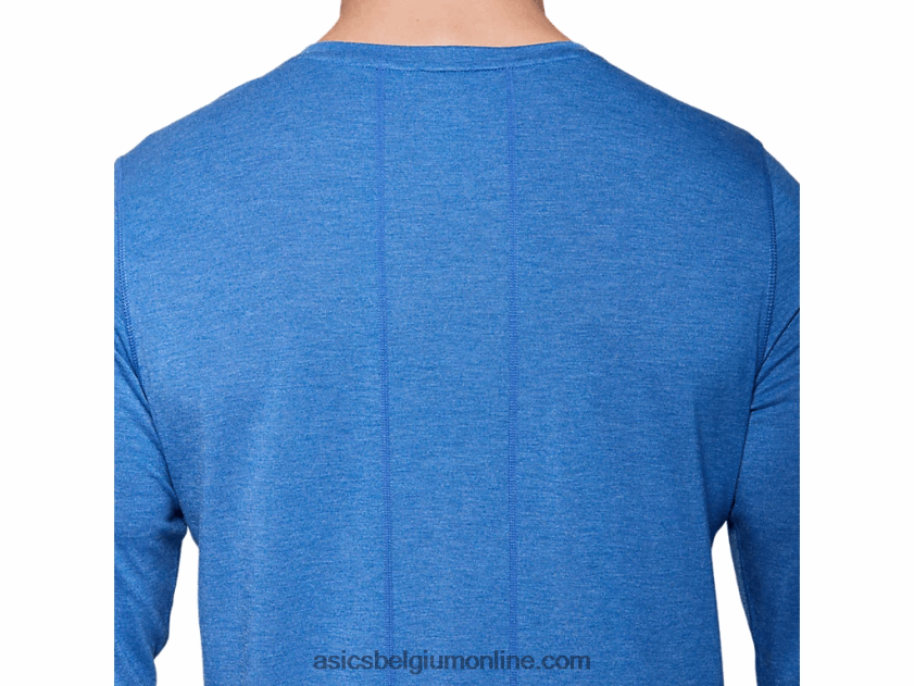 dorai herentop met lange mouwen V6HXR22093 blauwe heide Asics
