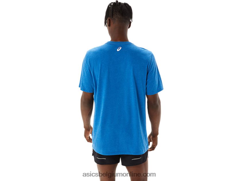 eigenschap met korte mouwen van sport-T-shirt V6HXR21231 meer rijden heide Asics
