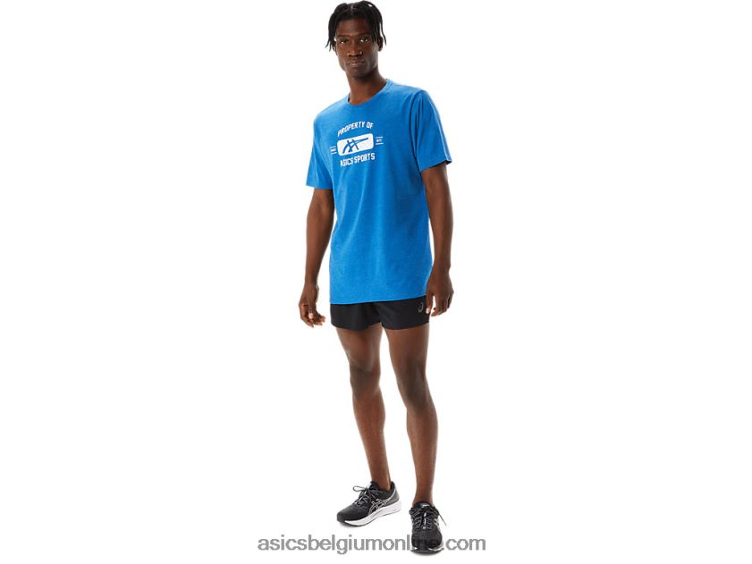 eigenschap met korte mouwen van sport-T-shirt V6HXR21231 meer rijden heide Asics