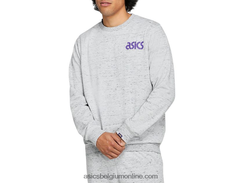 ft bij gpx crew V6HXR2325 piemontese grijze heide Asics