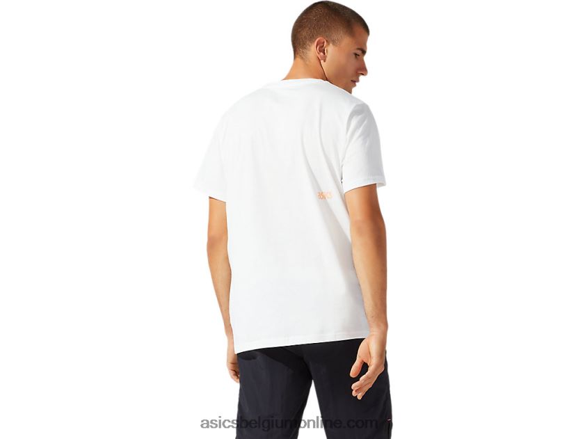 heren jersey dt graphic T-shirt met korte mouwen V6HXR21933 room Asics