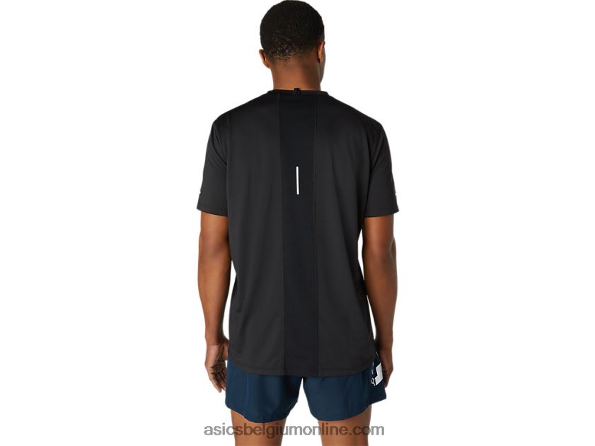heren lite-show top met korte mouwen V6HXR21671 prestatie zwart Asics