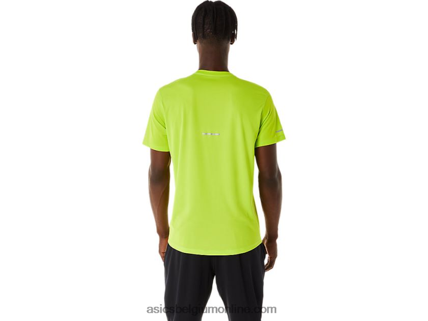 heren lite-show top met korte mouwen V6HXR2218 limoenschil Asics