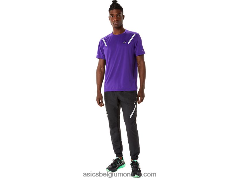 heren lite-show top met korte mouwen V6HXR2844 druivenjam Asics