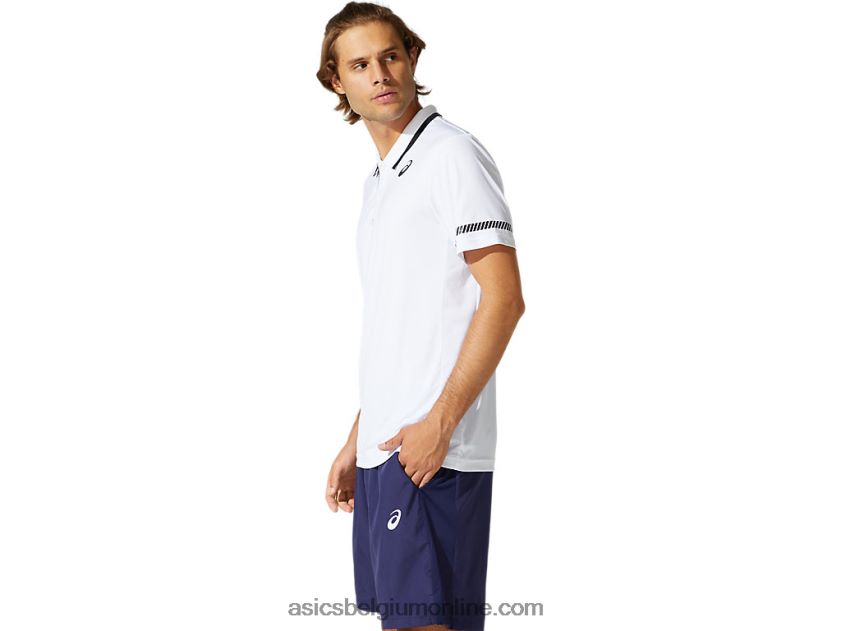 heren poloshirt V6HXR21965 briljant wit Asics