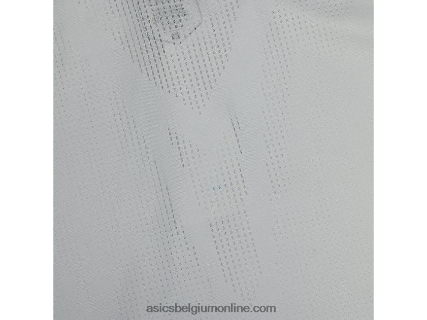 heren poloshirt van actibreeze jacquard V6HXR2275 gletsjer grijs Asics
