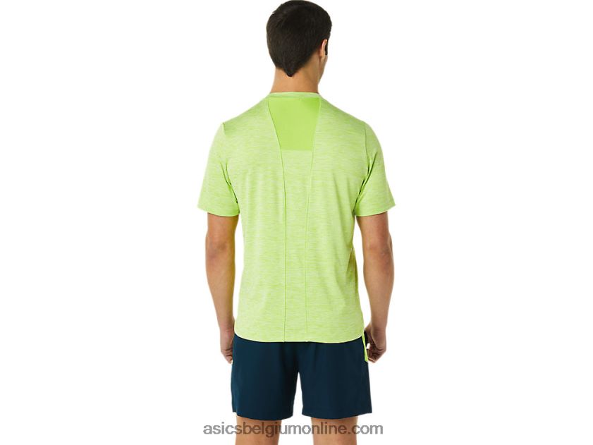heren pr lyte korte mouw V6HXR21366 gevaarlijke groene heide Asics