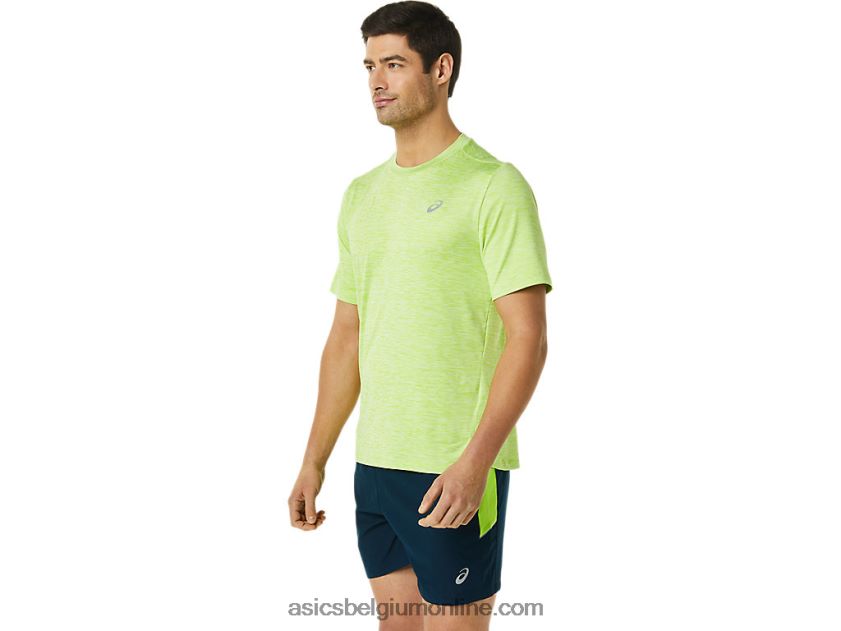 heren pr lyte korte mouw V6HXR21366 gevaarlijke groene heide Asics
