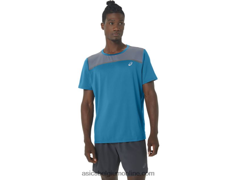 heren pr lyte korte mouw V6HXR2229 eiland blauw Asics