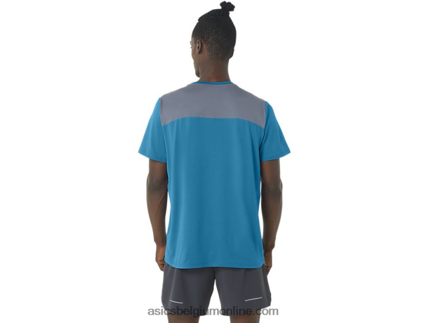 heren pr lyte korte mouw V6HXR2229 eiland blauw Asics