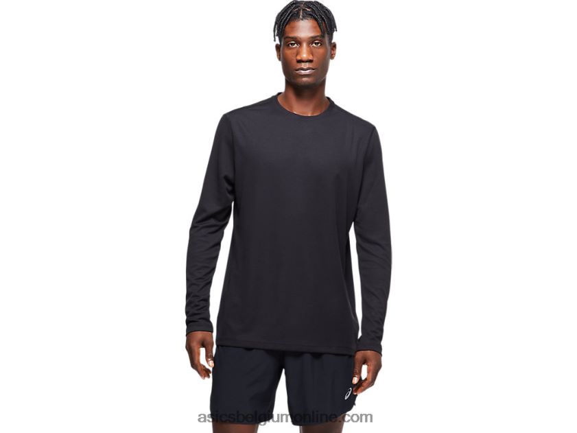 heren ready-set ii lange mouw V6HXR2842 prestatie zwart Asics