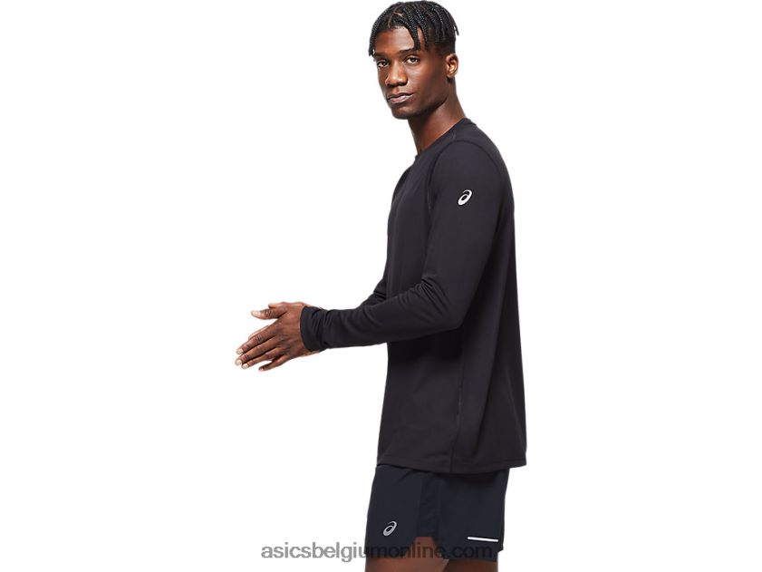 heren ready-set ii lange mouw V6HXR2842 prestatie zwart Asics