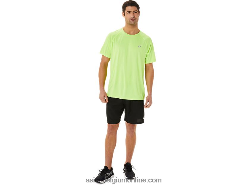 heren ready-set lyte korte mouw V6HXR21453 gevaarlijke groene heide Asics