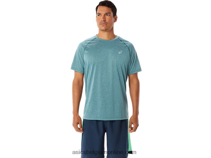 heren ready-set lyte korte mouw V6HXR2944 fluwelen dennenheide Asics