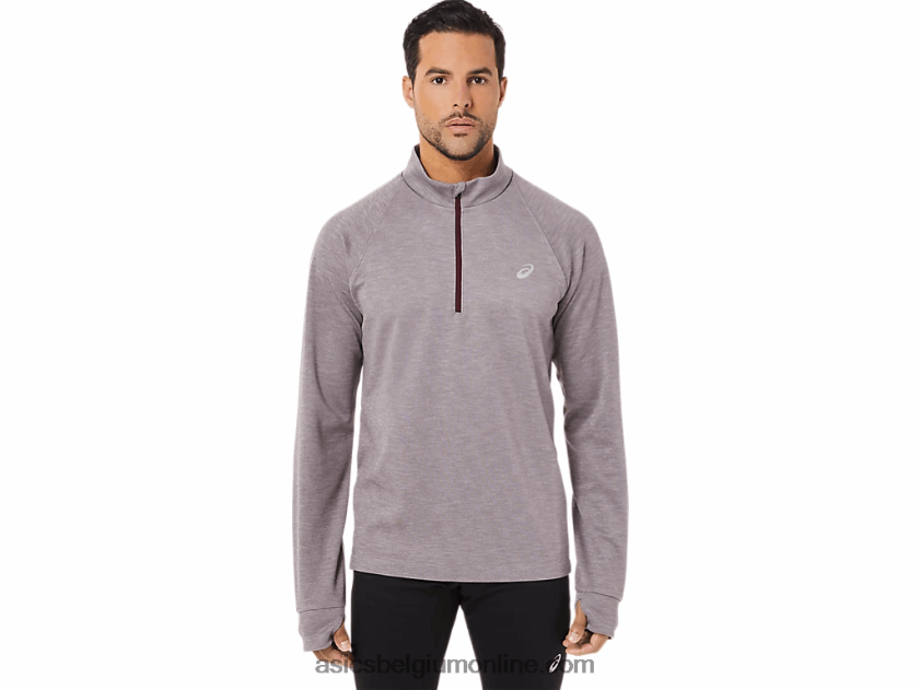 heren thermopolis winter 1/2 rits V6HXR21711 diepe marsheide Asics