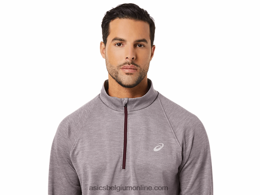 heren thermopolis winter 1/2 rits V6HXR21711 diepe marsheide Asics