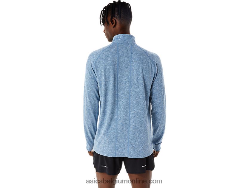 herentrein sana 1/2 ritssluiting V6HXR21084 azuurblauwe heide Asics