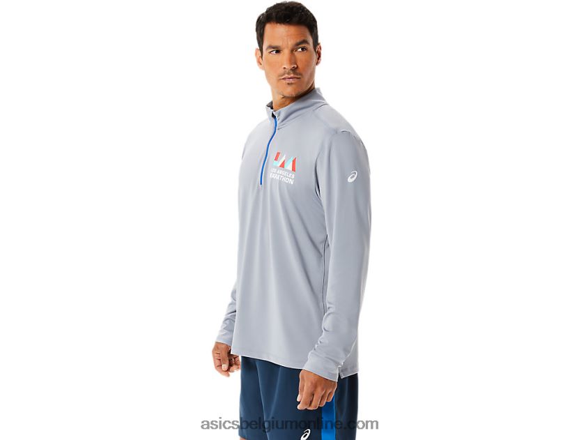 kant-en-klare halfzip lam voor heren V6HXR21340 bladrots / meer rijden Asics
