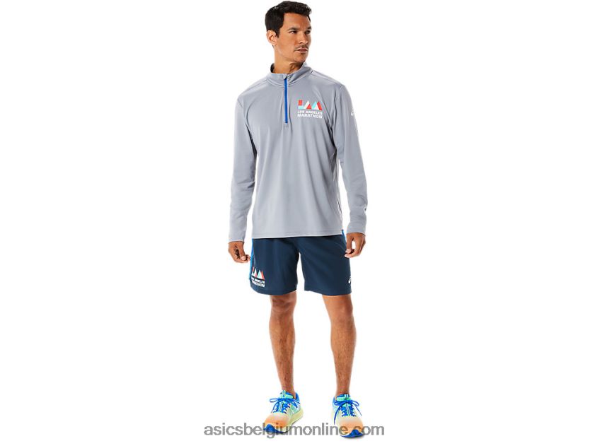 kant-en-klare halfzip lam voor heren V6HXR21340 bladrots / meer rijden Asics