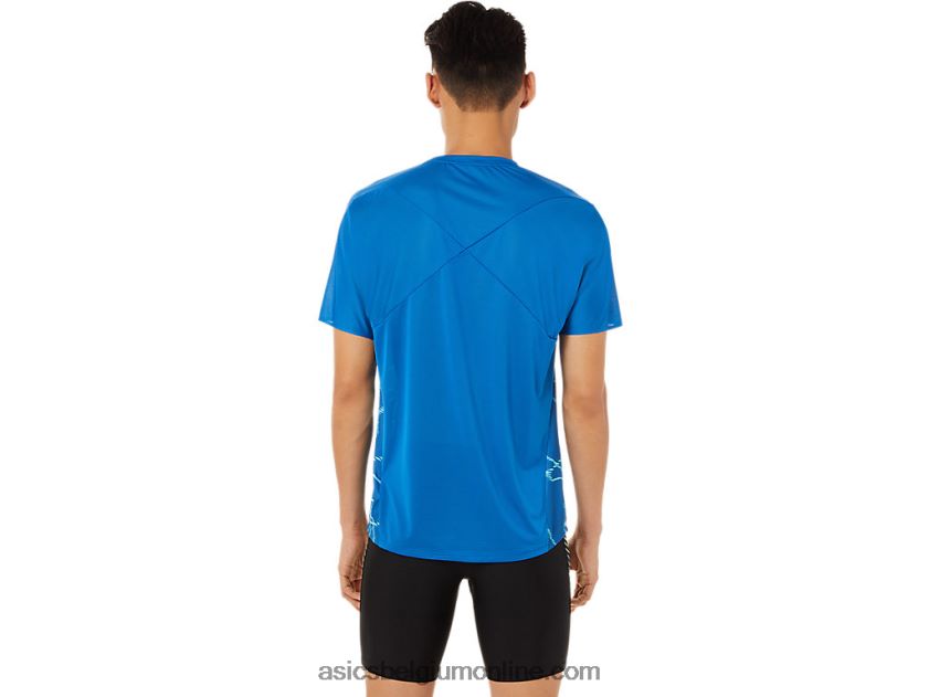 lichte herentop met korte mouwen V6HXR21443 meer rijden Asics