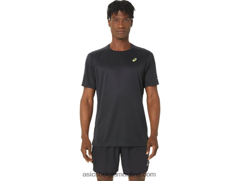 lite-show mesh top met korte mouwen V6HXR2120 prestatie zwart Asics