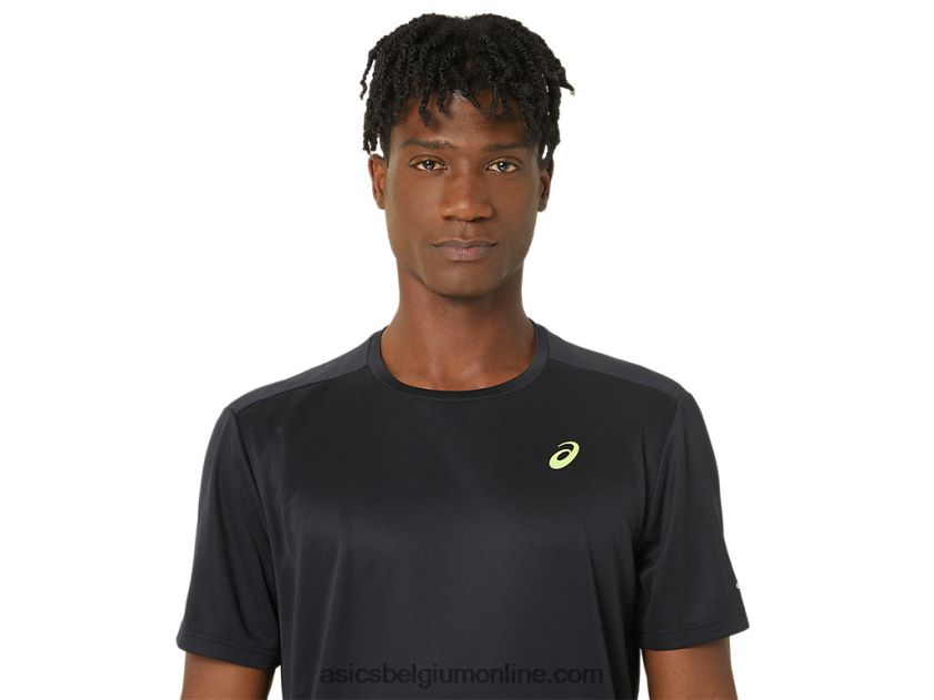 lite-show mesh top met korte mouwen V6HXR2120 prestatie zwart Asics