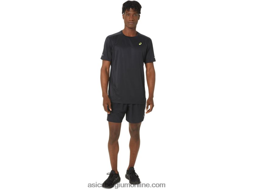 lite-show mesh top met korte mouwen V6HXR2120 prestatie zwart Asics