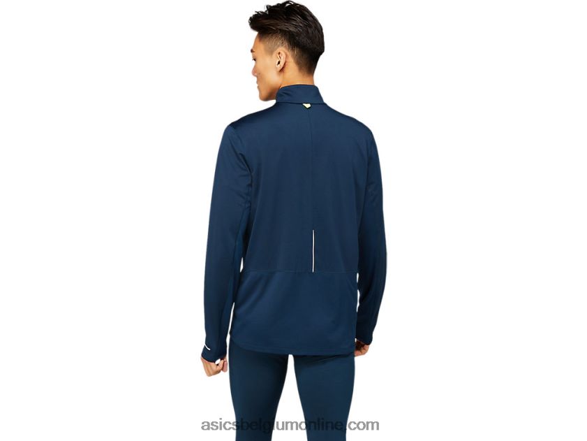 lite-show wintertop met 1/2 rits voor heren V6HXR21649 frans blauw Asics