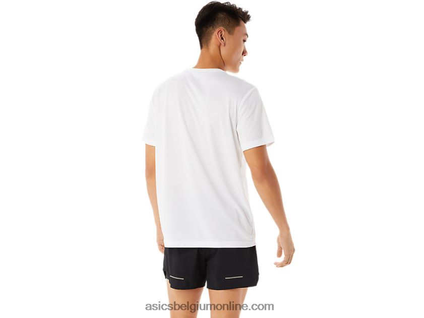 schoen grafisch T-shirt met korte mouwen V6HXR21368 briljant wit Asics