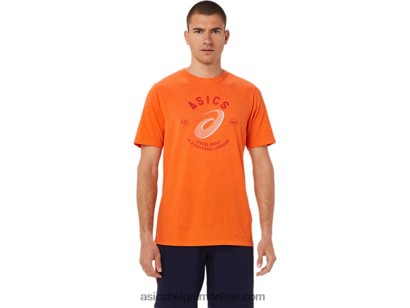 spiraal een universeel lang T-stuk V6HXR21912 goudsbloem heide Asics