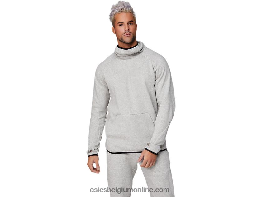 thermische top voor heren V6HXR21636 piemontese grijze heide Asics
