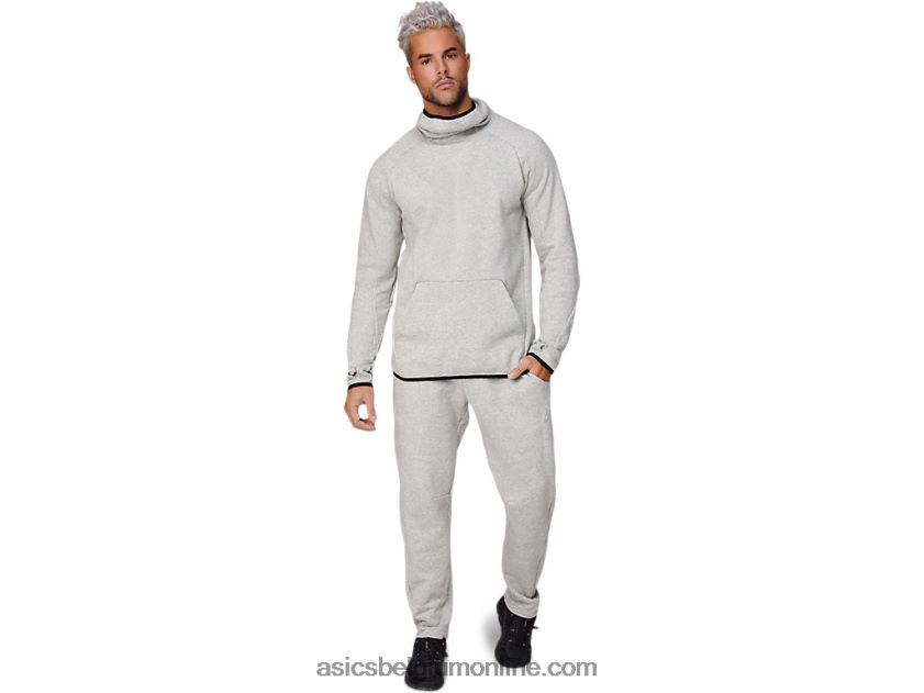 thermische top voor heren V6HXR21636 piemontese grijze heide Asics