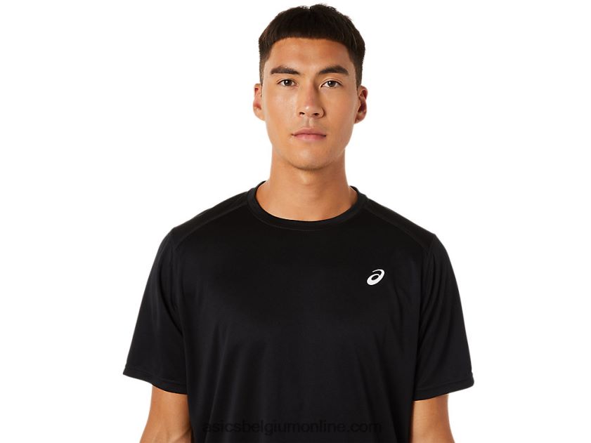 top met korte mouwen V6HXR2881 prestatie zwart Asics
