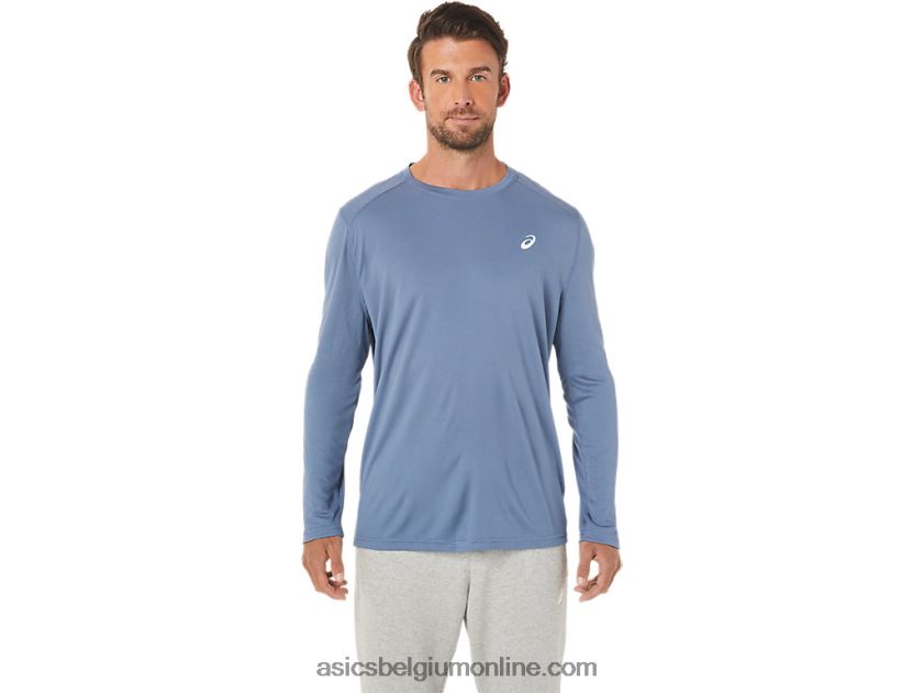 top met lange mouwen V6HXR21755 stormblauw Asics