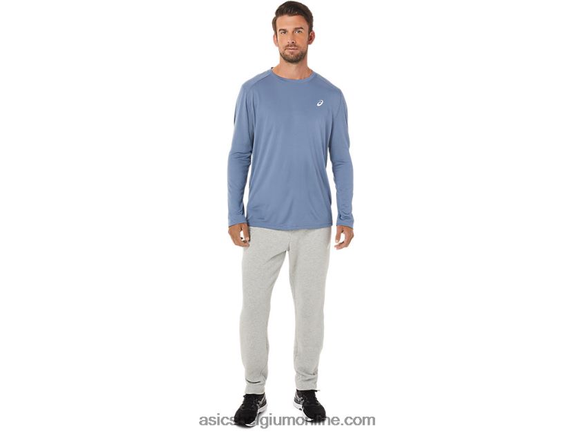 top met lange mouwen V6HXR21755 stormblauw Asics