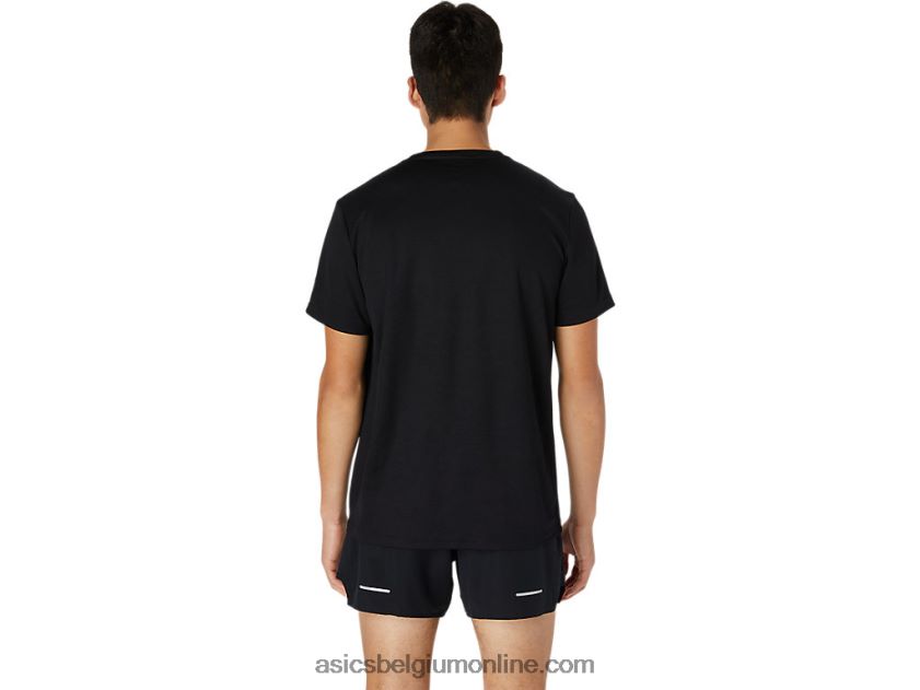 top met logoprint en korte mouwen V6HXR21761 prestatie zwart Asics