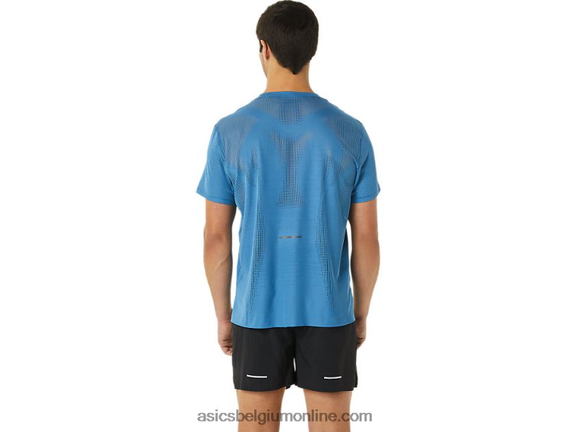 ventilerende actibreeze top met korte mouwen voor heren V6HXR21115 azuur Asics