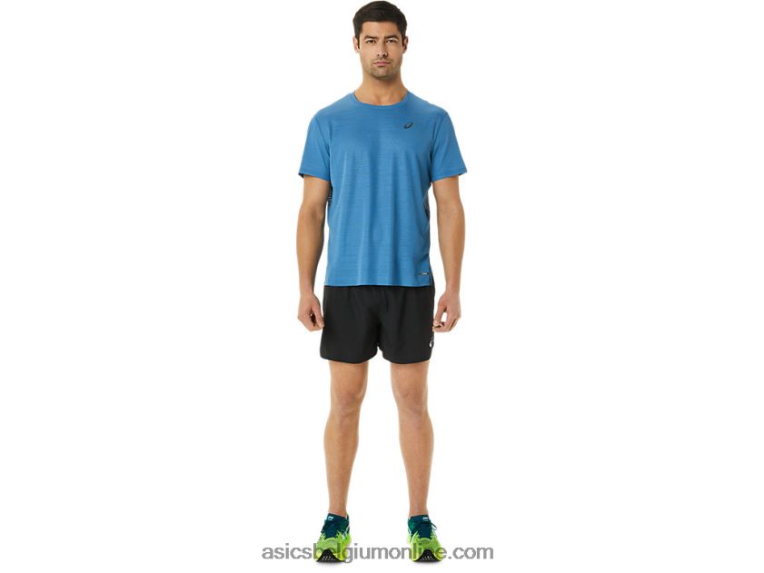 ventilerende actibreeze top met korte mouwen voor heren V6HXR21115 azuur Asics